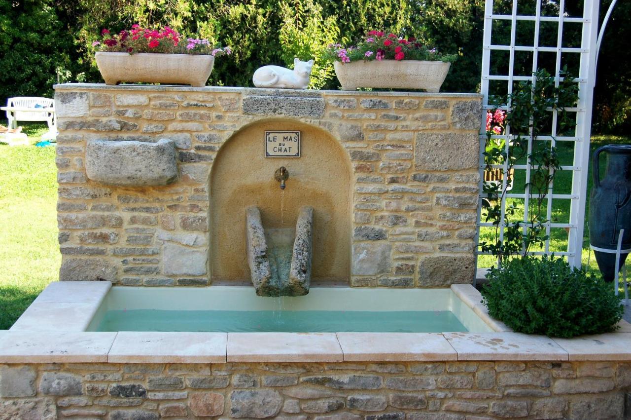 Le Mas Du Chat Bed & Breakfast Cavaillon Bagian luar foto